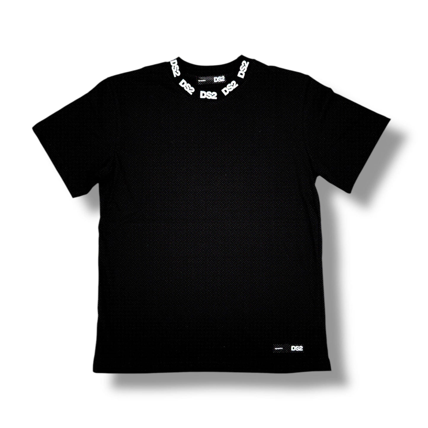 T- SHIRT DS2 Black con logo White