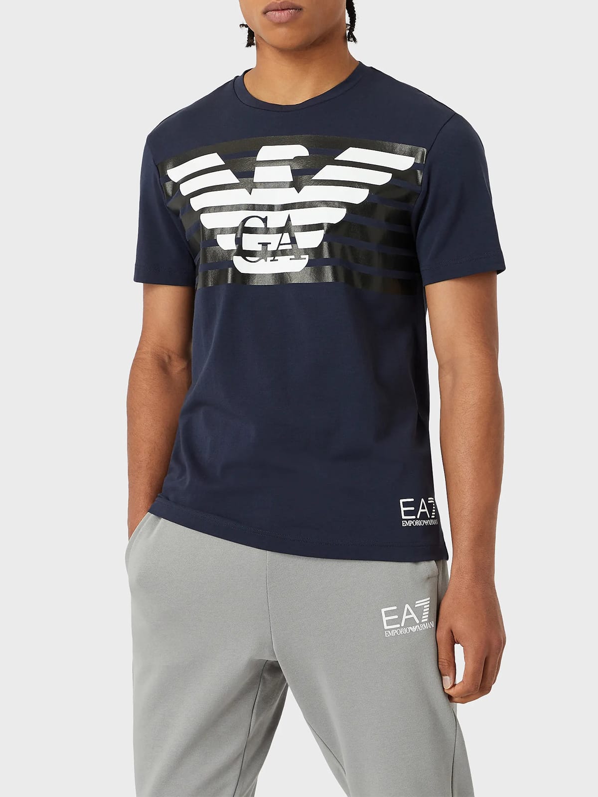 T-Shirt Emporio Armani EA7 Blu