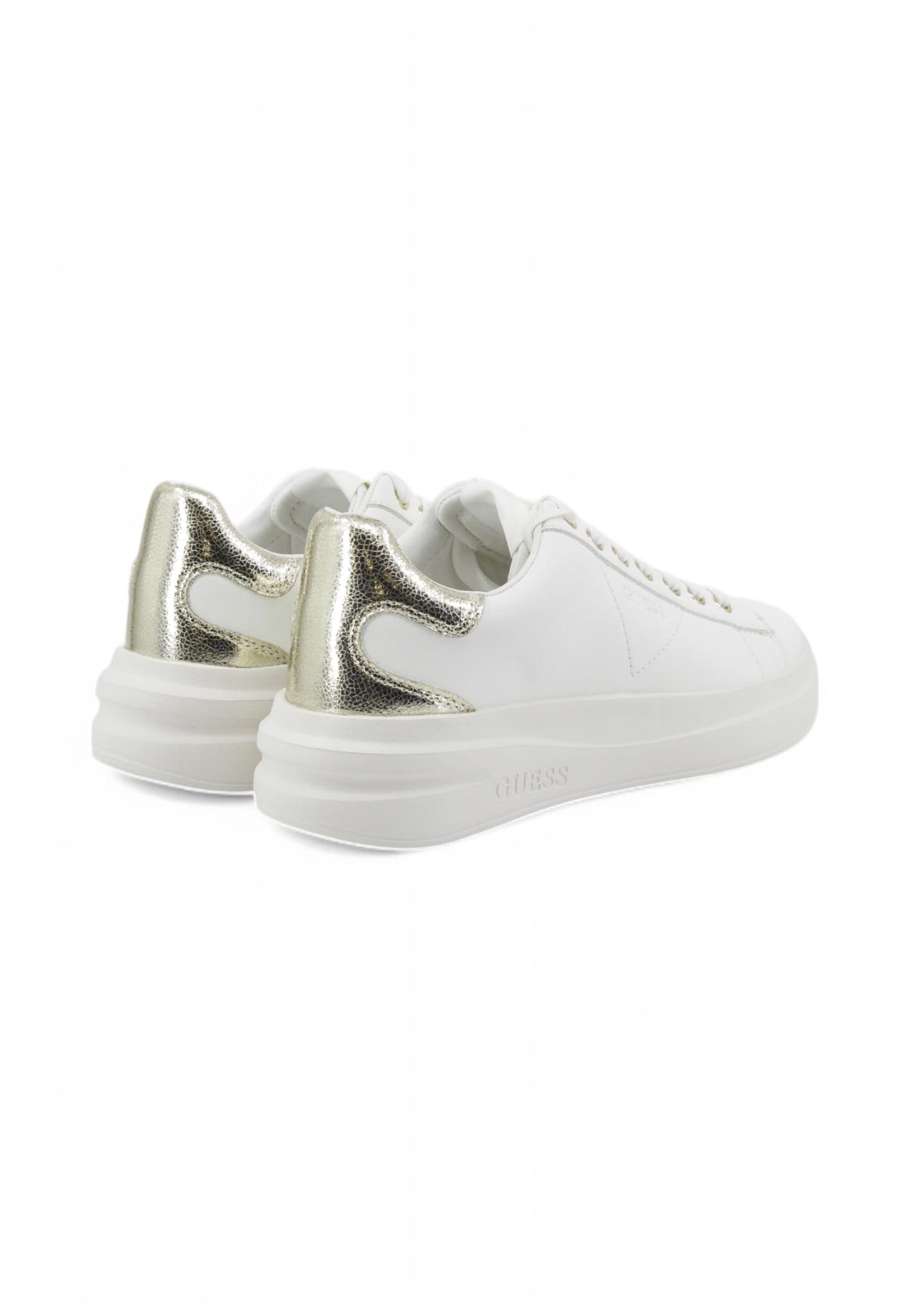 Sneakers GUESS white/gold