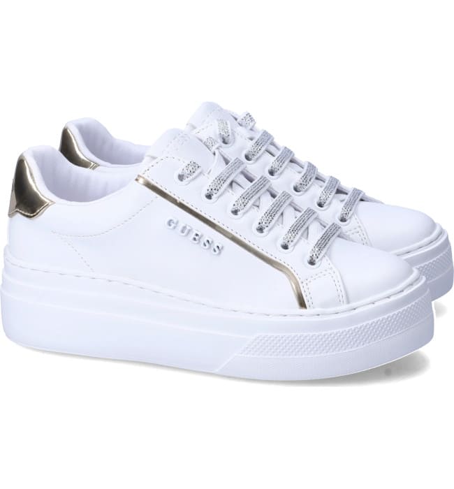 Sneakers GUESS bianco/oro