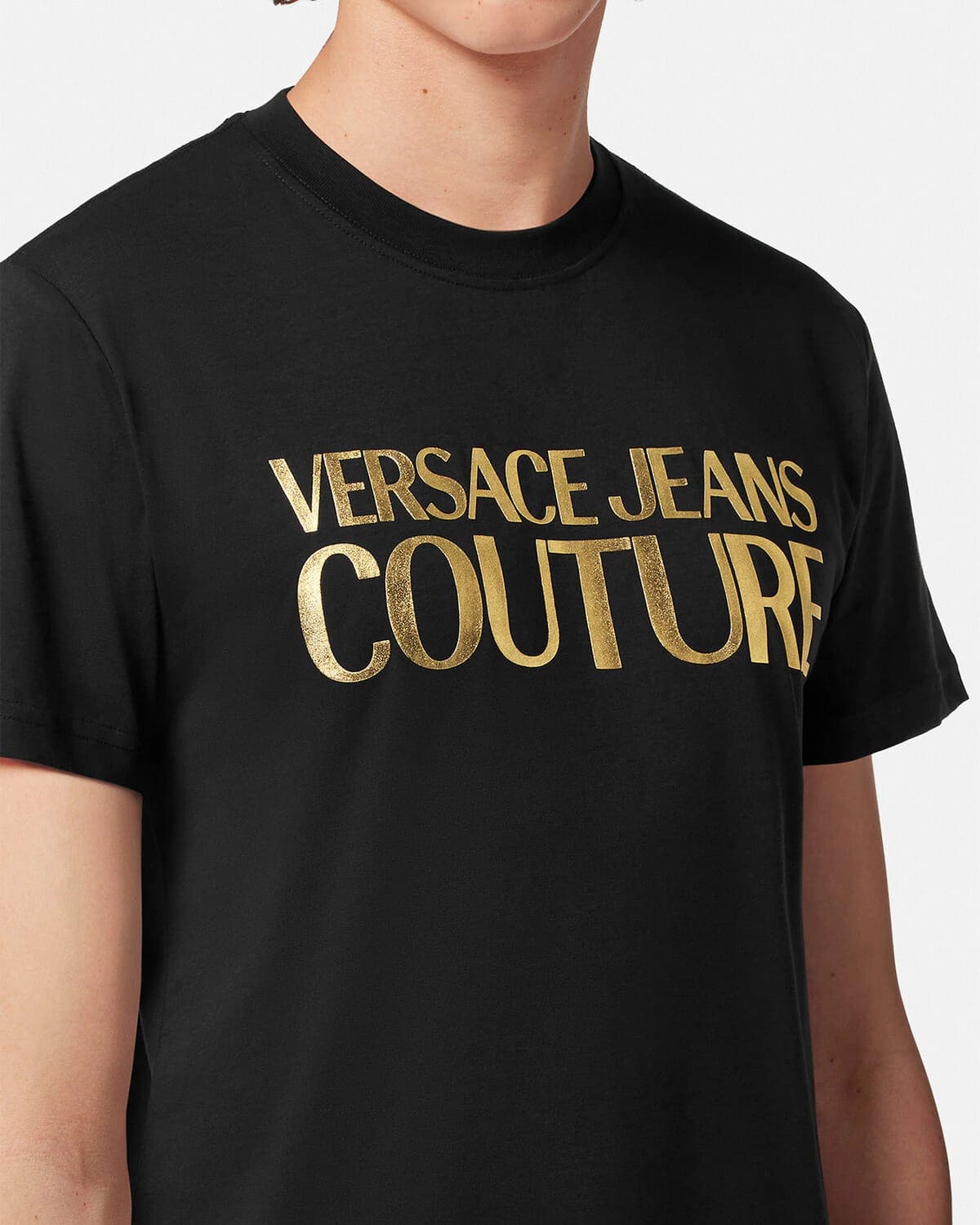 T-shirt Versace Jeans Couture nera