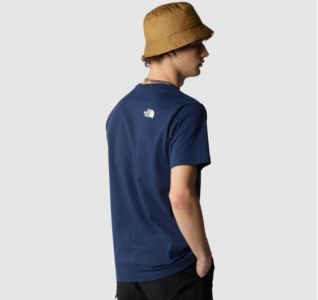 The North Face T-shirt Uomo Logo fantasy Blu