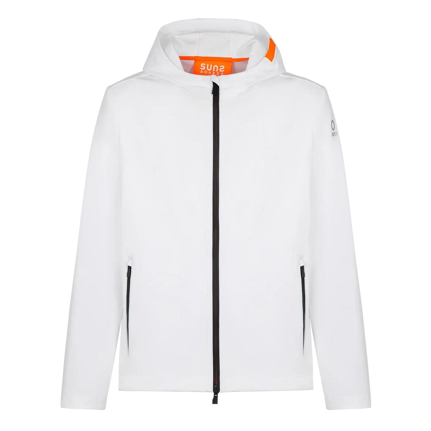 Suns Giubbino Sportivo Con Cappuccio Bianco Uomo