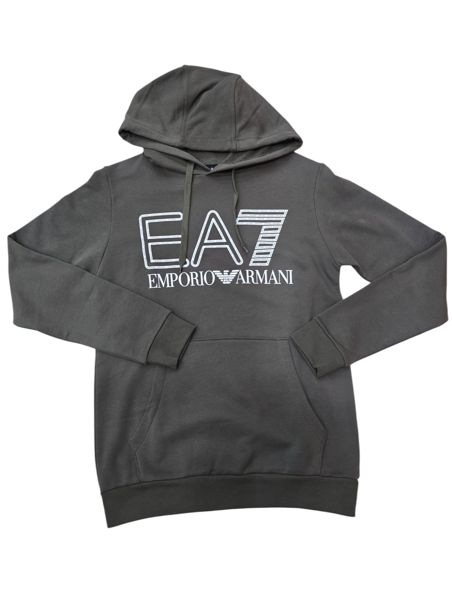 Felpa Emporio Armani garzata a maxi Logo