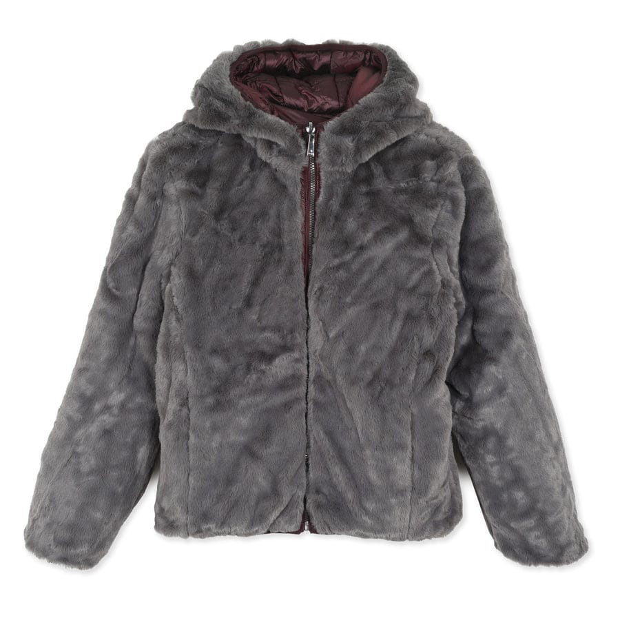 Bomber U.S POLO Donna Doubleface con pelliccia