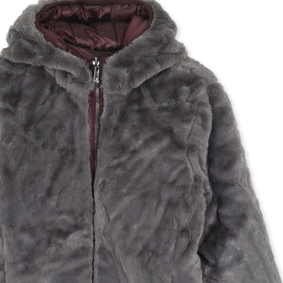 Bomber U.S POLO Donna Doubleface con pelliccia