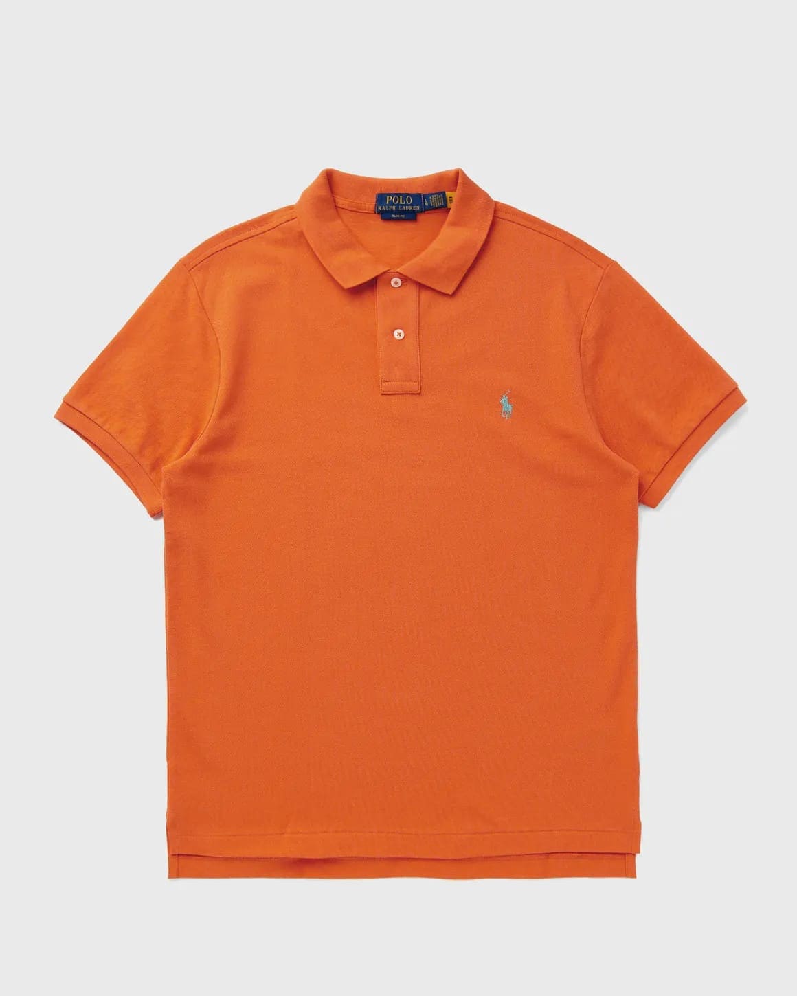 POLO RALPH LAUREN polo arancione in piqué, CLASSIC FIT