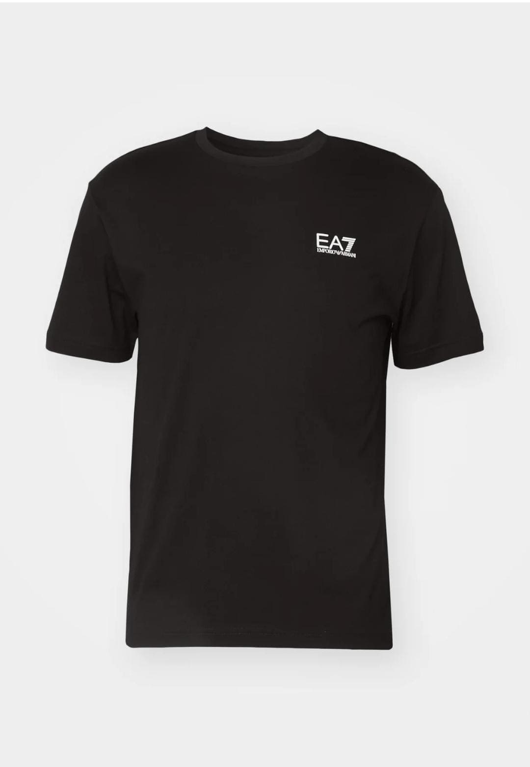 T-shirt girocollo EMPORIO ARMANI COLORE NERO  Logo Series in jersey di cotone