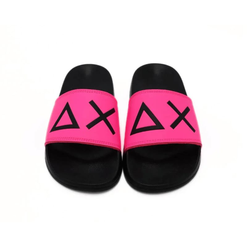 Ciabatte SUN68 black/pink