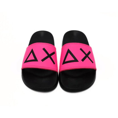 Ciabatte SUN68 black/pink