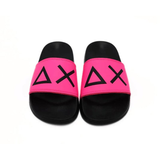 Ciabatte SUN68 black/pink