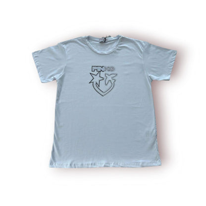 T- SHIRT PINKO COLORE WHITE - LOGO CON STRASS
