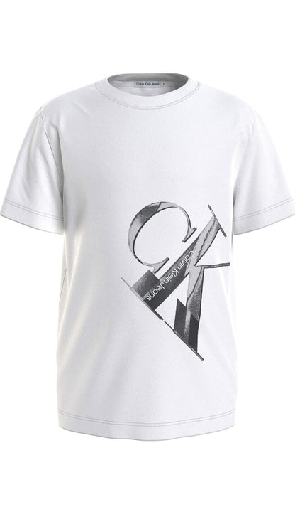 T-shirt Calvin Klein bianca