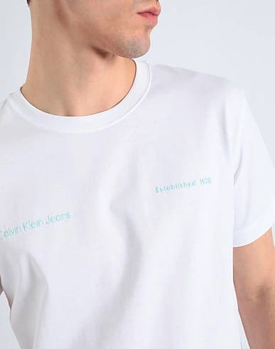 T-shirt Calvin Klein bianca