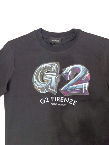 T-shirt G2Firenze Uomo- con logo fantasy