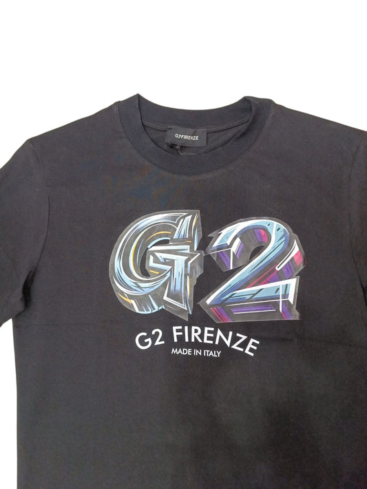 T-shirt G2Firenze Uomo- con logo fantasy