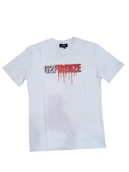 T-shirt G2Firenze Uomo- con logo fantasy