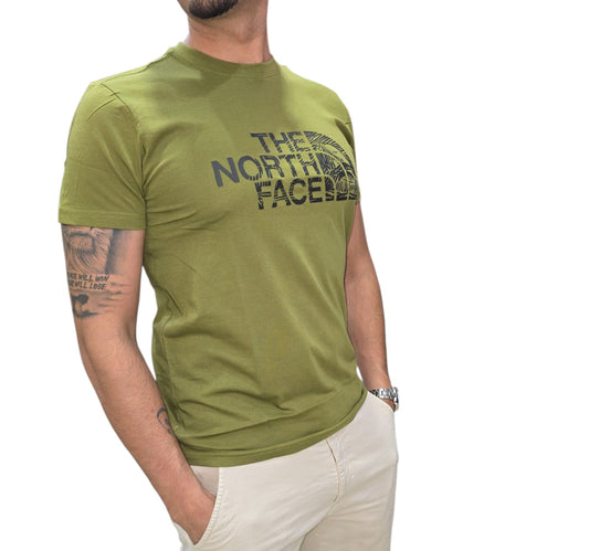 The North Face  T-shirt Uomo Logo fantasy  verde