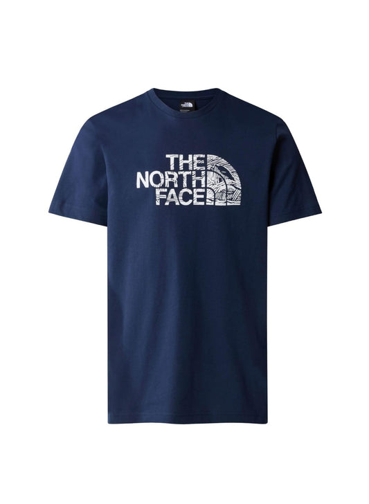 The North Face  T-shirt Uomo Logo fantasy  Blu