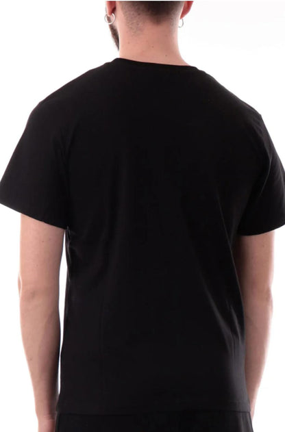 DS2 T-shirt Uomo nera a stampa grande
