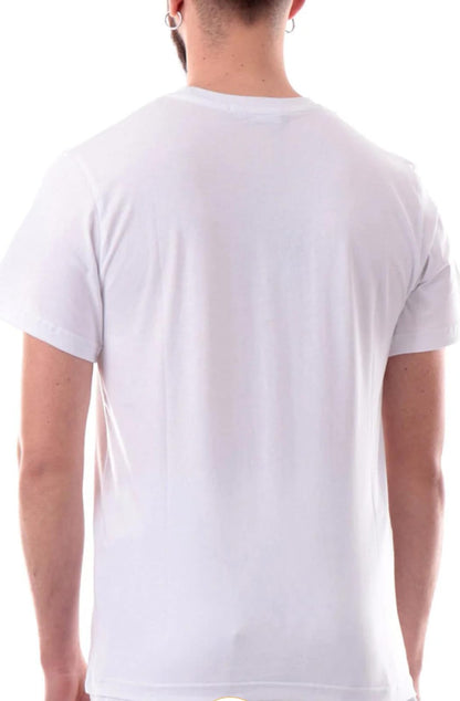 DS2 T-shirt Uomo Bianco a stampa grande