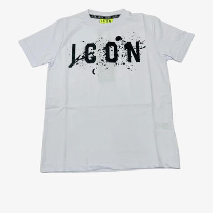 ICON T-Shirt  con logo fantasy grande
