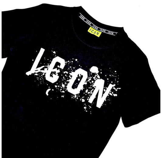 ICON T-Shirt  con logo fantasy grande