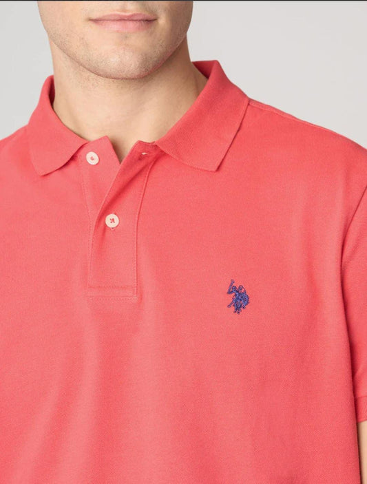 Polo US POLO ASSN, lampone.