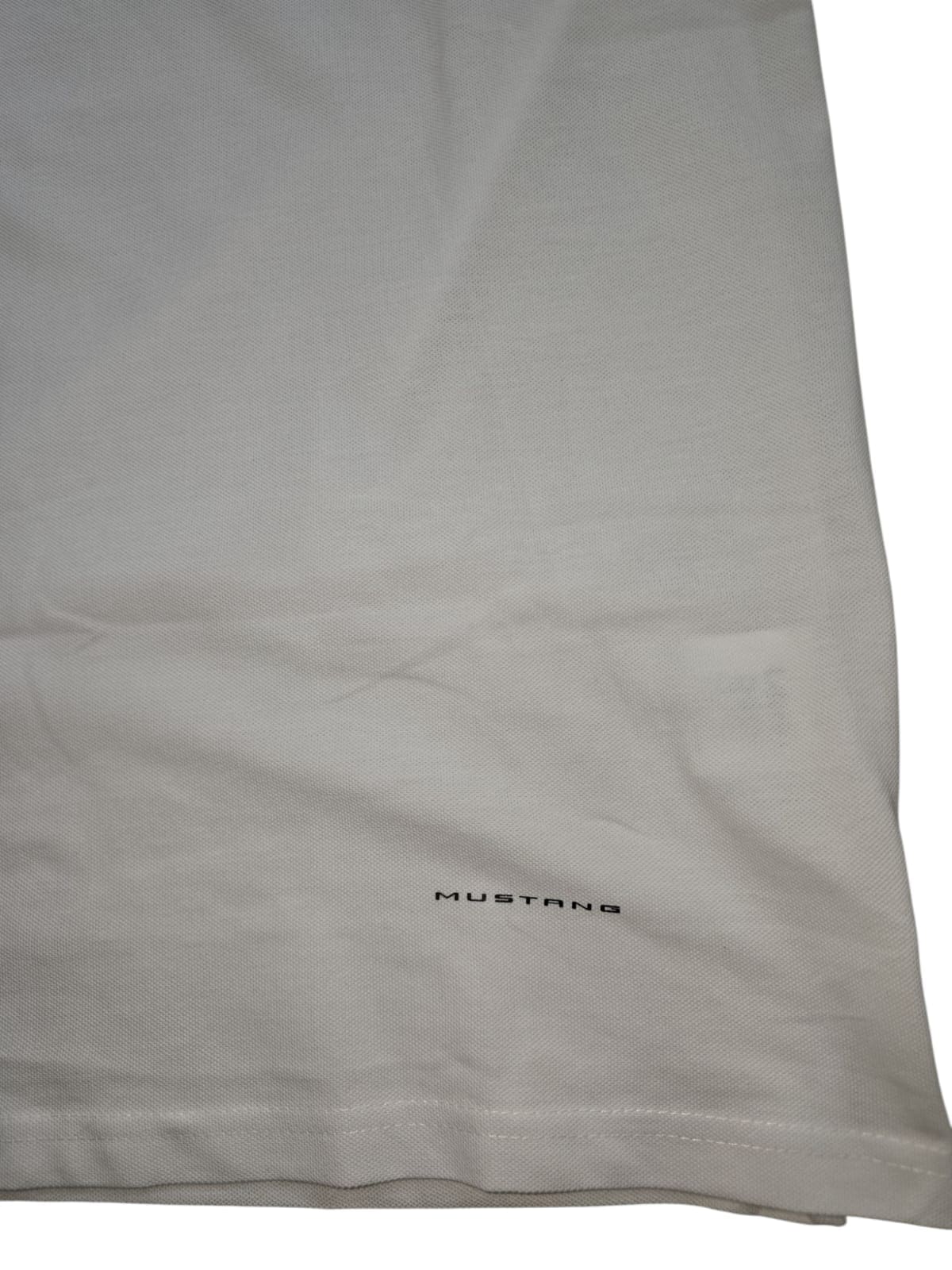 Polo Mustang Boss, bianco