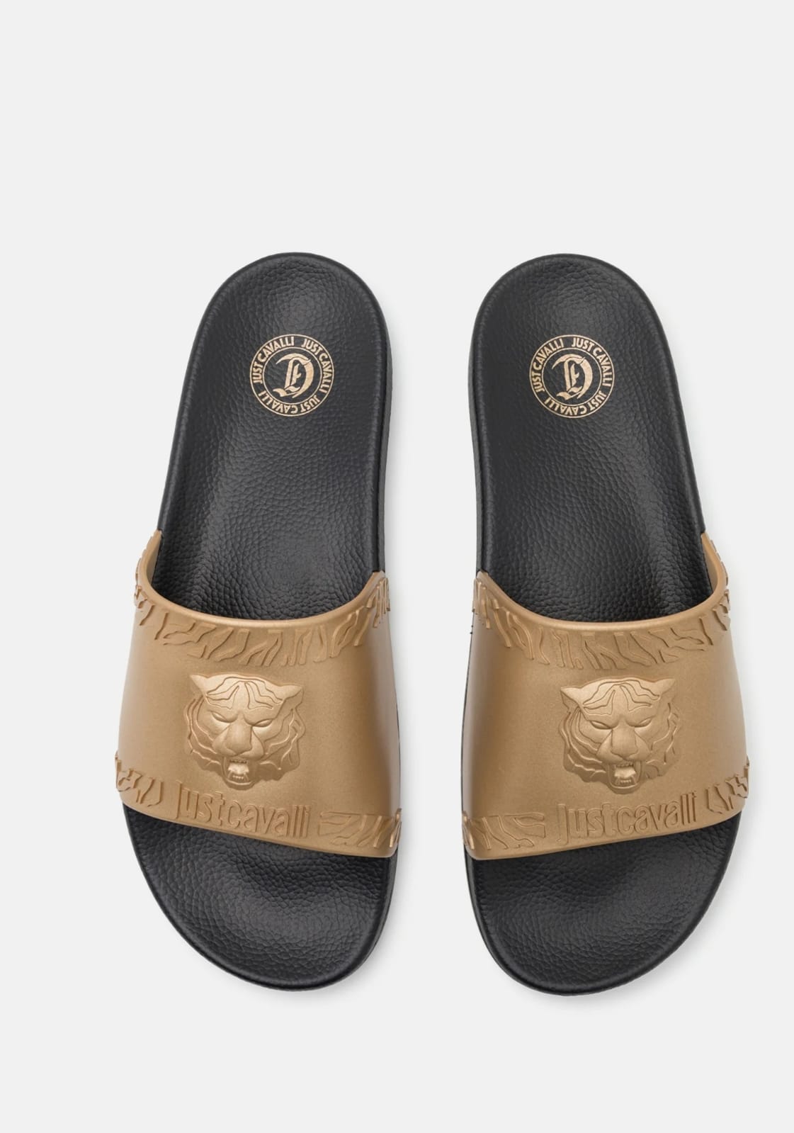 Ciabatte Just Cavalli Oro