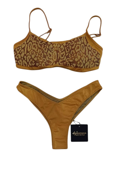 COSTUME 4GIVENESS  COLORE ORO IN STRASS