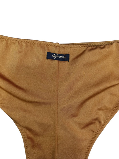 COSTUME 4GIVENESS  COLORE ORO IN STRASS CON COPPE REGULAR