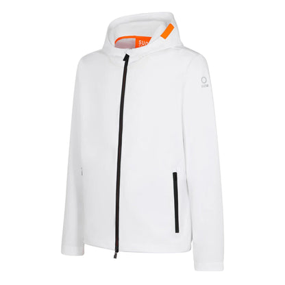 Suns Giubbino Sportivo Con Cappuccio Bianco Uomo