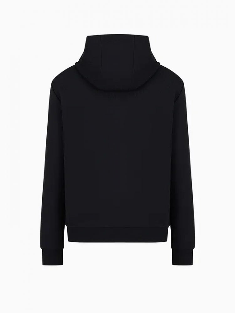 Felpa Emporio Armani garzata a maxi Logo
