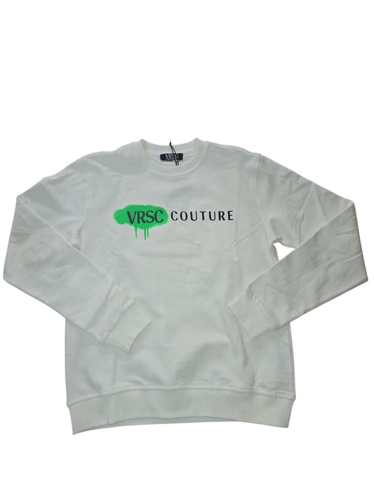 Felpa VERY RANDOM SOLID CHIC in stampa verde/nero