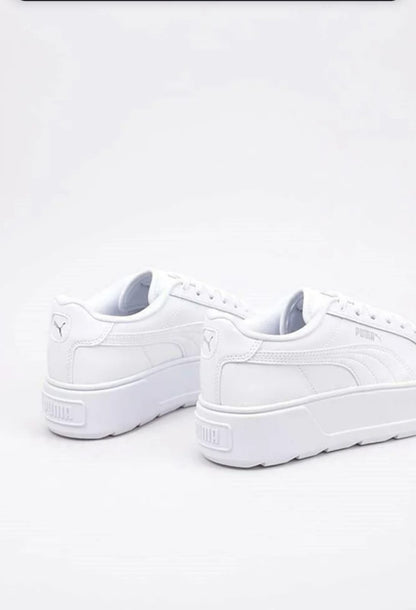 Sneakers Puma in ecopelle total white