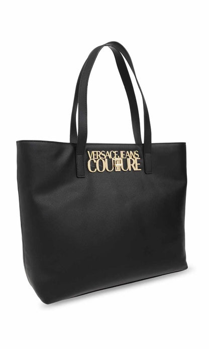 Borsa Versace Shopping Bag nera