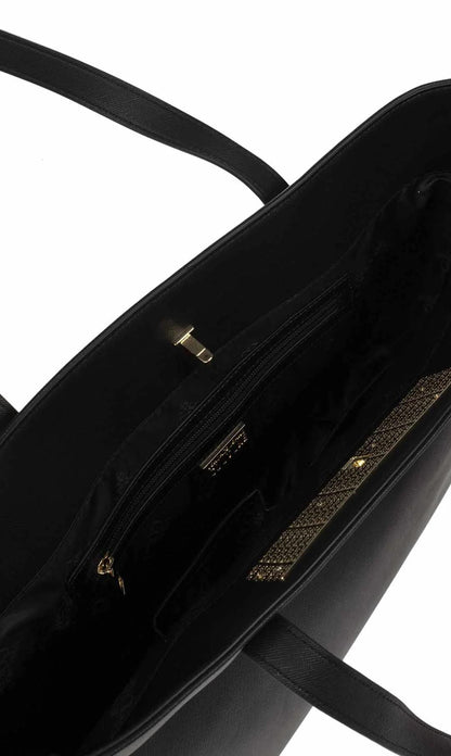 Borsa Versace Shopping Bag nera