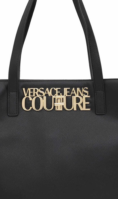 Borsa Versace Shopping Bag nera