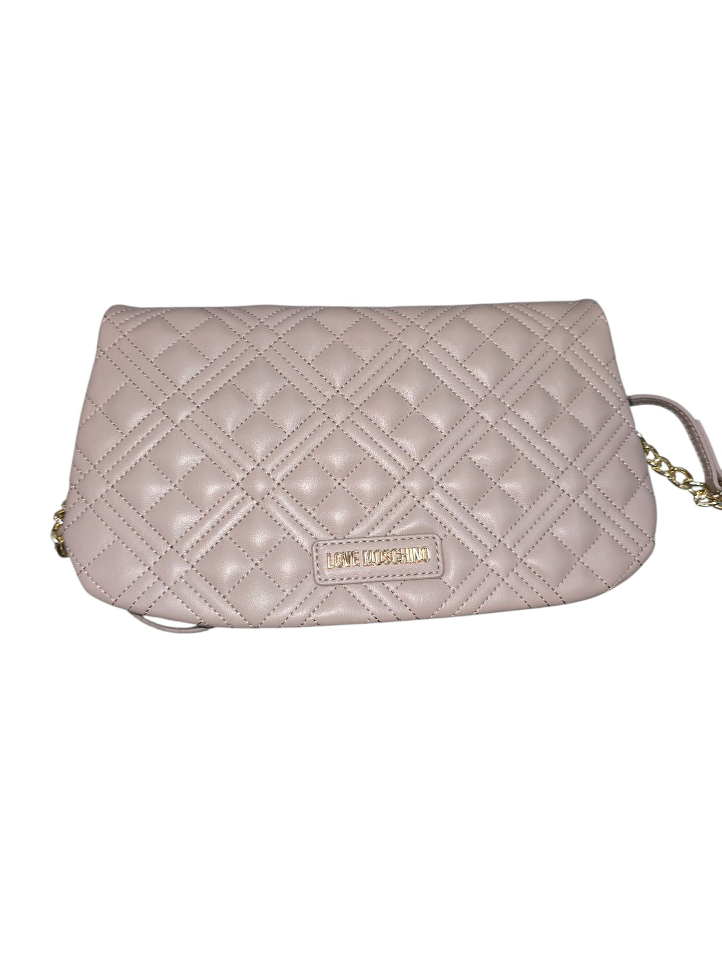 Tracolla Love Moschino Borsa Quilted Pu Grigio