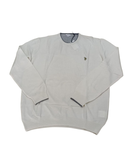 Maglione girocollo US POLO in lana