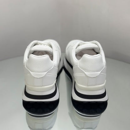 Sneakers ICON in ecopelle con maxi logo laterale