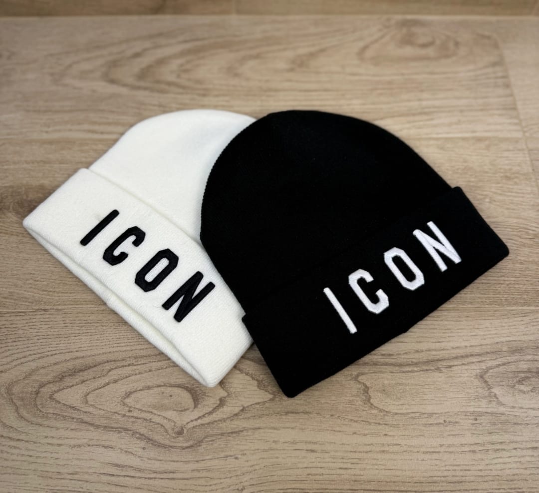 Cappello di lana ICON  con logo ricamato