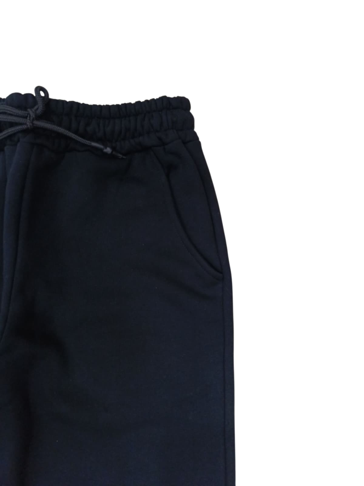 Pantalone Drop SEASON NERO logo alla caviglia