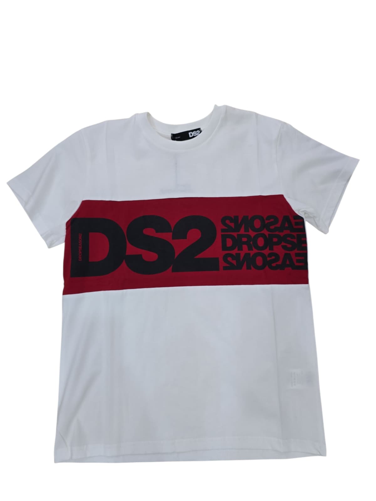 T-shirt Drop Season 2 in maxi logo 2 colori