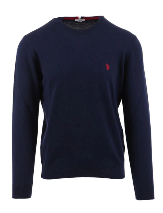 Maglione US POLO ASSN girocollo logo laterale