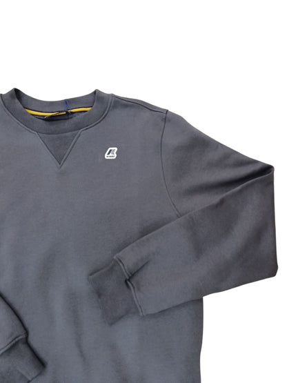 Felpa K-Way girocollo Grigio scuro
