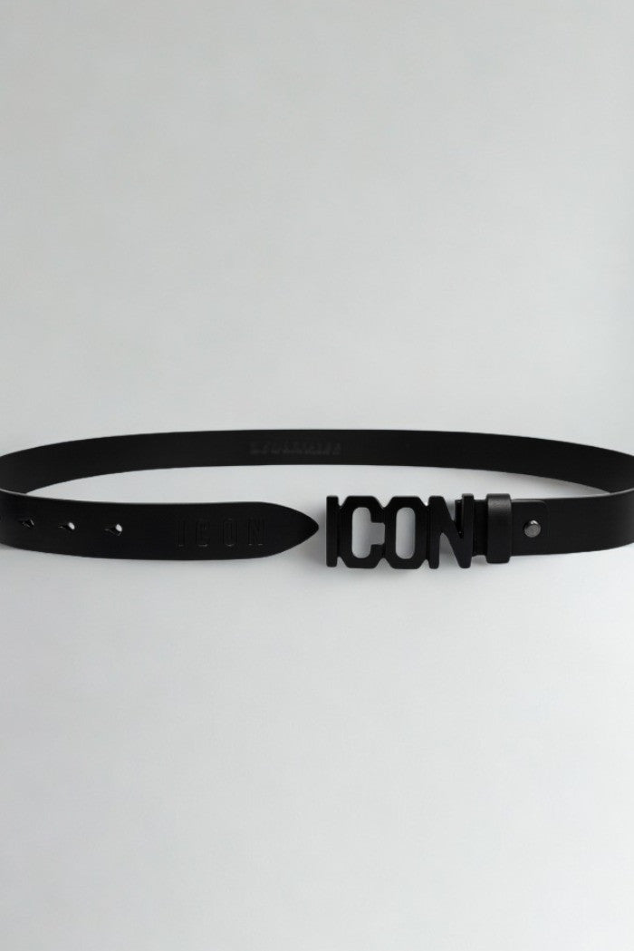 Cintura ICON fibbia nera