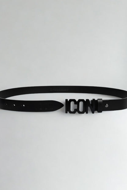 Cintura ICON fibbia nera